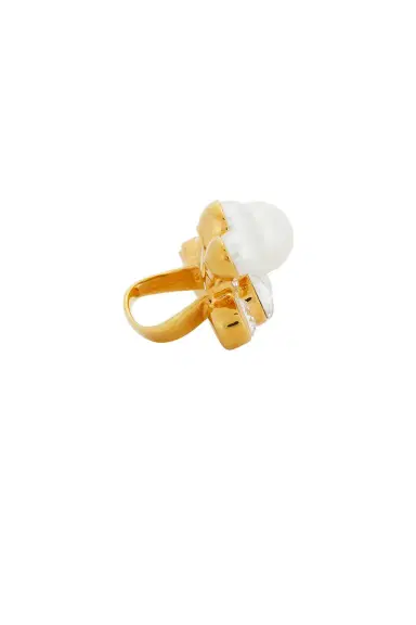 Dries Van Noten Handmade Irregular Shapes Big Ring | Thumbnail 3 Dries Van Noten Handmade Irregular Shapes Big Ring | Thumbnail 3