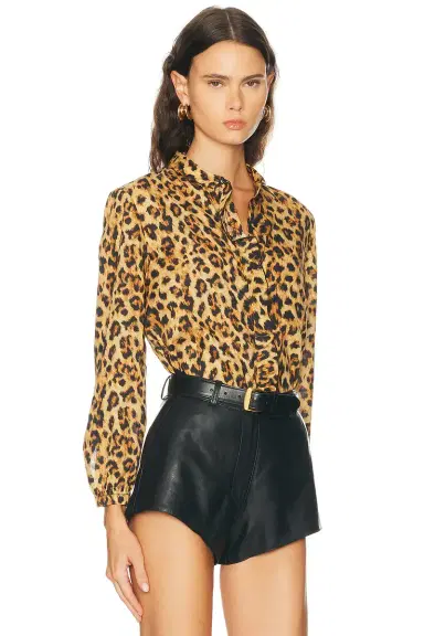 R13 Ruffle Blouse | Thumbnail 2 R13 Ruffle Blouse | Thumbnail 2