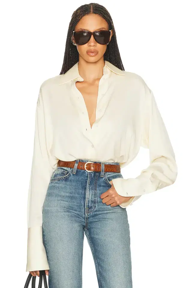 The Relaxed Silk Shirt The Relaxed Silk Shirt