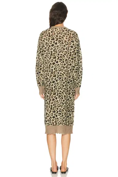 R13 Printed Long Cardigan | Thumbnail 3 R13 Printed Long Cardigan | Thumbnail 3
