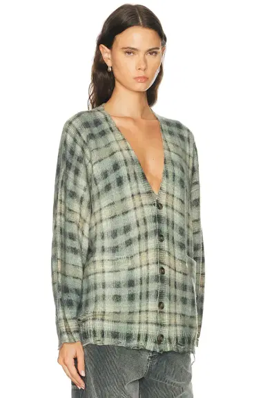 R13 Printed Oversized Cardigan | Thumbnail 2 R13 Printed Oversized Cardigan | Thumbnail 2