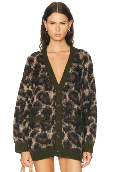 R13 Oversized Cardigan | Thumbnail 1 R13 Oversized Cardigan | Thumbnail 1