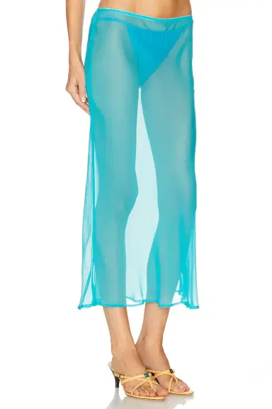 Sprwmn Lara Midi Skirt | Thumbnail 2 Sprwmn Lara Midi Skirt | Thumbnail 2