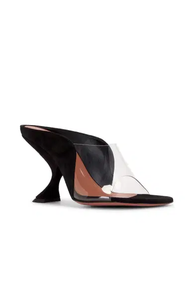 Amina Muaddi Mackenzie 90 Slipper Mule | Thumbnail 2 Amina Muaddi Mackenzie 90 Slipper Mule | Thumbnail 2