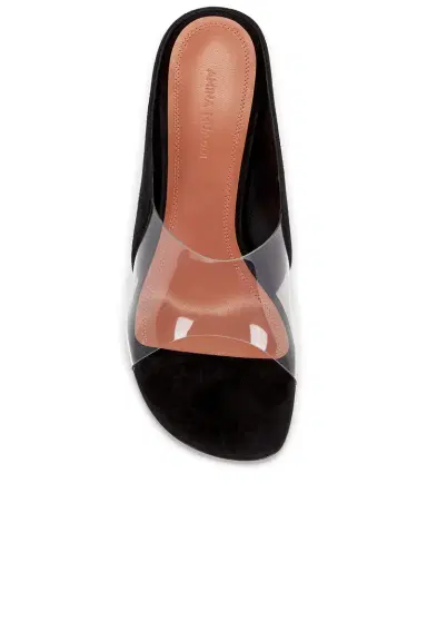 Amina Muaddi Mackenzie 90 Slipper Mule | Thumbnail 4 Amina Muaddi Mackenzie 90 Slipper Mule | Thumbnail 4