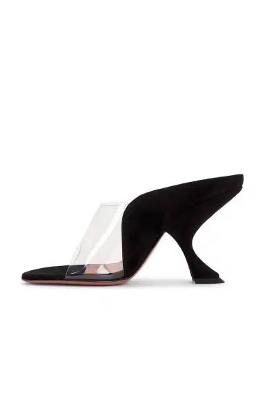 Amina Muaddi Mackenzie 90 Slipper Mule | Thumbnail 5 Amina Muaddi Mackenzie 90 Slipper Mule | Thumbnail 5