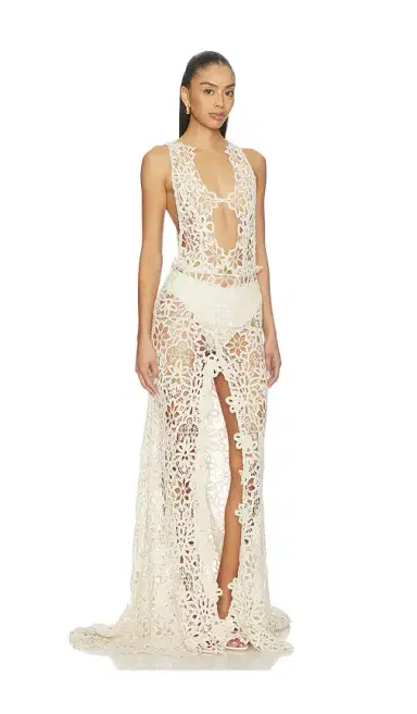 Bronx and Banco Akello Crochet Maxi Dress | Thumbnail 2 Bronx and Banco Akello Crochet Maxi Dress | Thumbnail 2