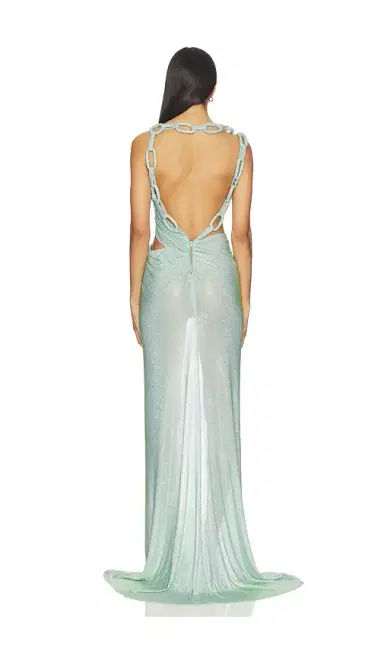 Bronx and Banco Morocco Sleeveless Cutout Diamond Gown | Thumbnail 4 Bronx and Banco Morocco Sleeveless Cutout Diamond Gown | Thumbnail 4