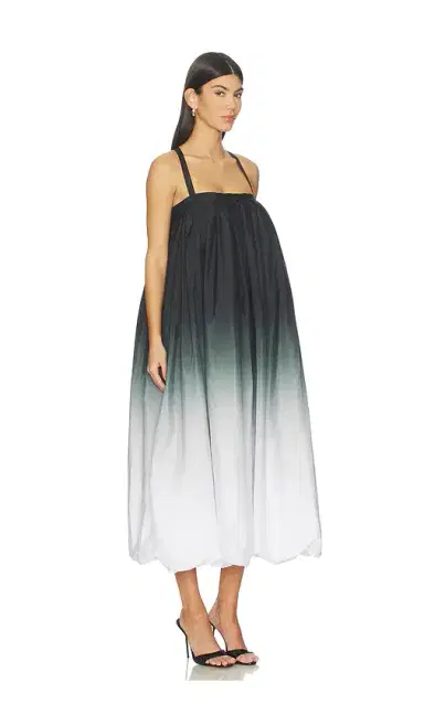 Norma Kamali Strap Bubble Dress To Midcalf | Thumbnail 2 Norma Kamali Strap Bubble Dress To Midcalf | Thumbnail 2
