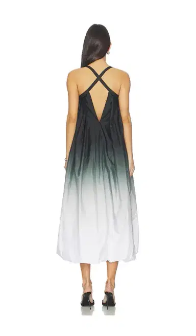 Norma Kamali Strap Bubble Dress To Midcalf | Thumbnail 3 Norma Kamali Strap Bubble Dress To Midcalf | Thumbnail 3