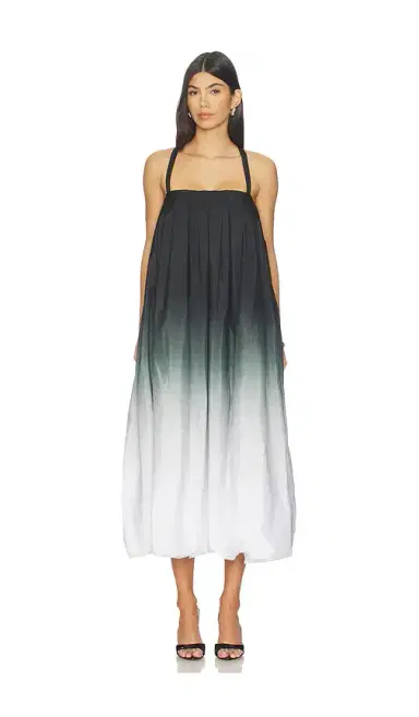 Norma Kamali Strap Bubble Dress To Midcalf | Thumbnail 1 Norma Kamali Strap Bubble Dress To Midcalf | Thumbnail 1