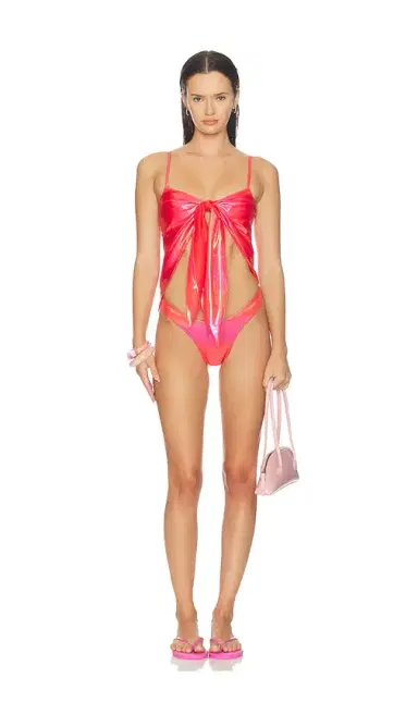 naranja furcado Latex Splash Apple Bikini Set | Thumbnail 5 naranja furcado Latex Splash Apple Bikini Set | Thumbnail 5