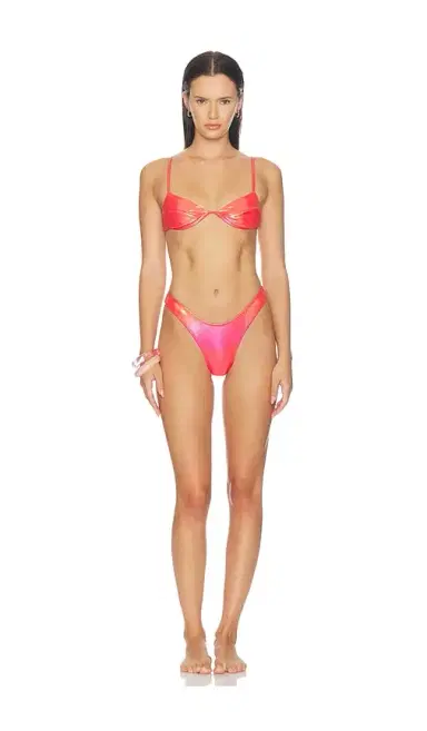 naranja furcado Latex Splash Apple Bikini Set | Thumbnail 1 naranja furcado Latex Splash Apple Bikini Set | Thumbnail 1