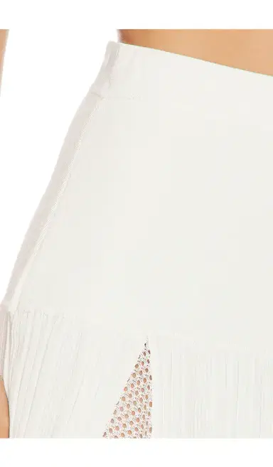 Fleur du Mal Open Crochet Garter Skirt | Thumbnail 6 Fleur du Mal Open Crochet Garter Skirt | Thumbnail 6