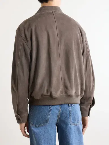 Frame Suede Bomber Jacket - Men | Thumbnail 4 Frame Suede Bomber Jacket - Men | Thumbnail 4