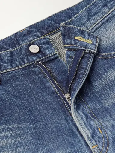 Beams Plus Straight-Leg Distressed Jeans - Men | Thumbnail 6 Beams Plus Straight-Leg Distressed Jeans - Men | Thumbnail 6