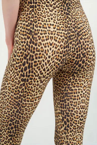Roberto Cavalli Jaguar Print Leggings | Thumbnail 6 Roberto Cavalli Jaguar Print Leggings | Thumbnail 6