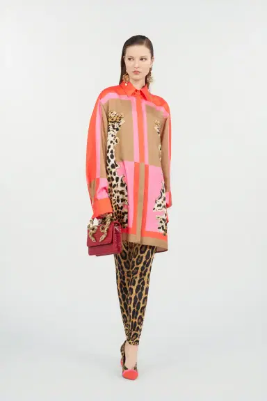 Roberto Cavalli Jaguar Print Leggings | Thumbnail 7 Roberto Cavalli Jaguar Print Leggings | Thumbnail 7