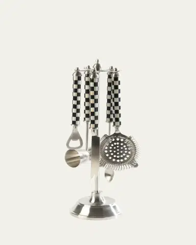 MacKenzie-Childs Courtly Check Bar Tool Set | Thumbnail 2 MacKenzie-Childs Courtly Check Bar Tool Set | Thumbnail 2