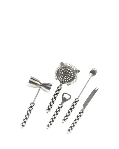 MacKenzie-Childs Courtly Check Bar Tool Set | Thumbnail 1 MacKenzie-Childs Courtly Check Bar Tool Set | Thumbnail 1
