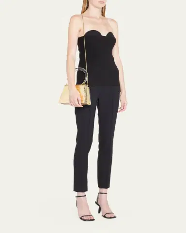 ALEXIS BITTAR Lucite Quad Croc-Embossed Top-Handle Bag | Thumbnail 5 ALEXIS BITTAR Lucite Quad Croc-Embossed Top-Handle Bag | Thumbnail 5