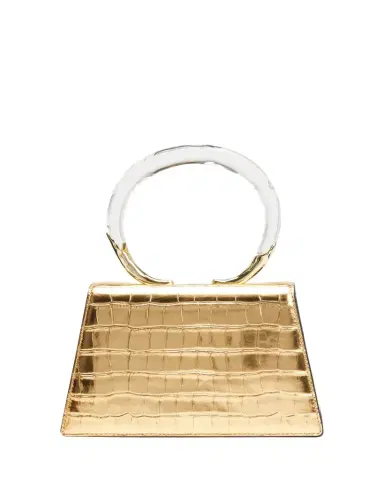ALEXIS BITTAR Lucite Quad Croc-Embossed Top-Handle Bag | Thumbnail 1 ALEXIS BITTAR Lucite Quad Croc-Embossed Top-Handle Bag | Thumbnail 1