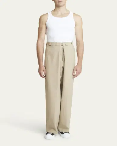 Givenchy Men's Pleated Chino Pants | Thumbnail 2 Givenchy Men's Pleated Chino Pants | Thumbnail 2