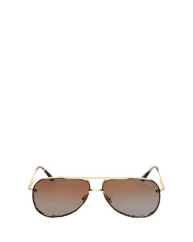 Tom Ford Tortoise Metal & Acetate Aviator Sunglasses | Thumbnail 1 Tom Ford Tortoise Metal & Acetate Aviator Sunglasses | Thumbnail 1