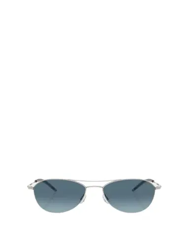 Oliver Peoples Aero II Steel Aviator Sunglasses | Thumbnail 1 Oliver Peoples Aero II Steel Aviator Sunglasses | Thumbnail 1