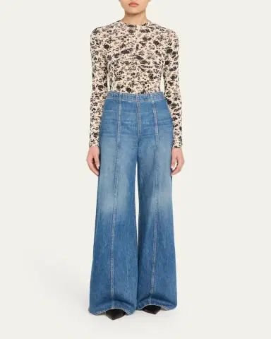 Ulla Johnson Neri Long-Sleeve Ruched Top | Thumbnail 2 Ulla Johnson Neri Long-Sleeve Ruched Top | Thumbnail 2