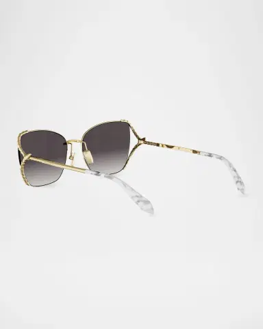 BVLGARI Serpenti Viper 56mm Butterfly Sunglasses | Thumbnail 2 BVLGARI Serpenti Viper 56mm Butterfly Sunglasses | Thumbnail 2