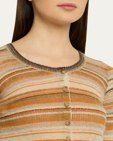 Etoile Isabel Marant Frederica Striped Linen-Blend Top | Thumbnail 5 Etoile Isabel Marant Frederica Striped Linen-Blend Top | Thumbnail 5