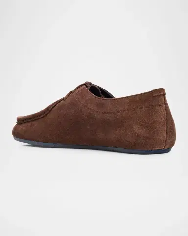 Jil Sander Men 's Suede Moccasin Shoes | Thumbnail 2 Jil Sander Men 's Suede Moccasin Shoes | Thumbnail 2