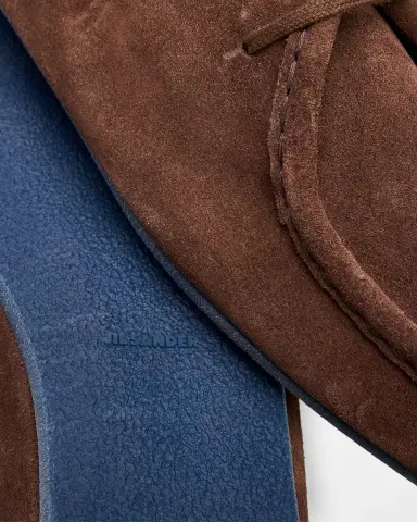Jil Sander Men 's Suede Moccasin Shoes | Thumbnail 3 Jil Sander Men 's Suede Moccasin Shoes | Thumbnail 3