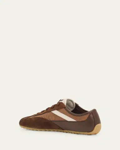 McQueen Boxe Mixed Media Low-Top Sneakers | Thumbnail 2 McQueen Boxe Mixed Media Low-Top Sneakers | Thumbnail 2