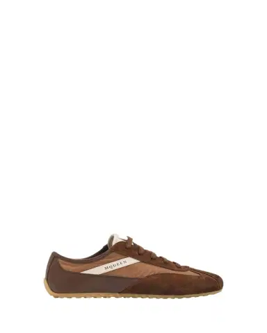 McQueen Boxe Mixed Media Low-Top Sneakers | Thumbnail 1 McQueen Boxe Mixed Media Low-Top Sneakers | Thumbnail 1