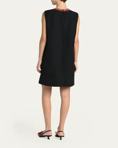 Marni Sleeveless Wool Mini Dress | Thumbnail 3 Marni Sleeveless Wool Mini Dress | Thumbnail 3