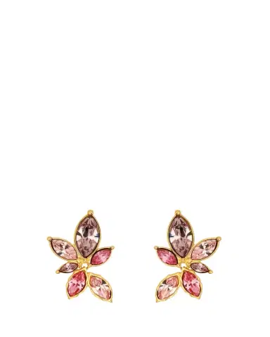 Oscar de la Renta Navette Crystal Clip-On Earrings | Thumbnail 1 Oscar de la Renta Navette Crystal Clip-On Earrings | Thumbnail 1
