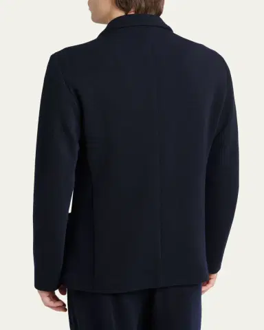 Giorgio Armani Men's Wool Jacket | Thumbnail 3 Giorgio Armani Men's Wool Jacket | Thumbnail 3