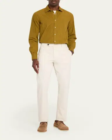 Massimo Alba Men's Comfort Cotton Stretch Trousers | Thumbnail 2 Massimo Alba Men's Comfort Cotton Stretch Trousers | Thumbnail 2