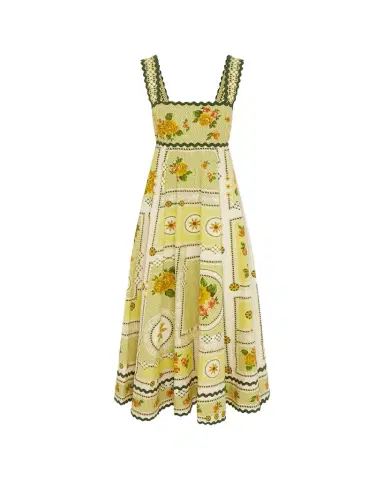 ALÉMAIS Dixie Floral-Print Cotton Poplin Maxi Dress | Thumbnail 1 ALÉMAIS Dixie Floral-Print Cotton Poplin Maxi Dress | Thumbnail 1