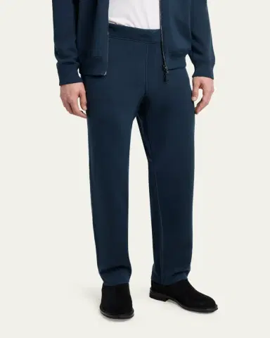 Brioni Men's Heathered Zip-Front Jacket | Thumbnail 8 Brioni Men's Heathered Zip-Front Jacket | Thumbnail 8