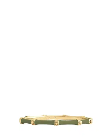 Anabel Aram Jewelry Bamboo Enameled Hinged Bangle | Thumbnail 1 Anabel Aram Jewelry Bamboo Enameled Hinged Bangle | Thumbnail 1