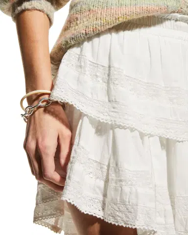 LoveShackFancy Ruffle Mini Skirt | Thumbnail 5 LoveShackFancy Ruffle Mini Skirt | Thumbnail 5