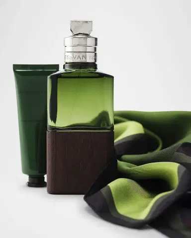 Dries Van Noten Cannabis Patchouli Silk Foulard | Thumbnail 3 Dries Van Noten Cannabis Patchouli Silk Foulard | Thumbnail 3