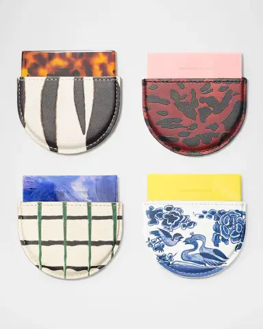 Dries Van Noten Bleu Tartan Handheld Mirror | Thumbnail 3 Dries Van Noten Bleu Tartan Handheld Mirror | Thumbnail 3