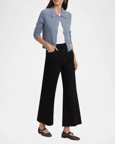 Veronica Beard Jeans Taylor Crop Wide-Leg Jeans | Thumbnail 2 Veronica Beard Jeans Taylor Crop Wide-Leg Jeans | Thumbnail 2