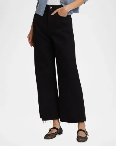 Veronica Beard Jeans Taylor Crop Wide-Leg Jeans | Thumbnail 4 Veronica Beard Jeans Taylor Crop Wide-Leg Jeans | Thumbnail 4