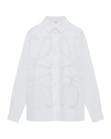 Loewe Men's Anagram Cotton Button-Down Shirt | Thumbnail 1 Loewe Men's Anagram Cotton Button-Down Shirt | Thumbnail 1