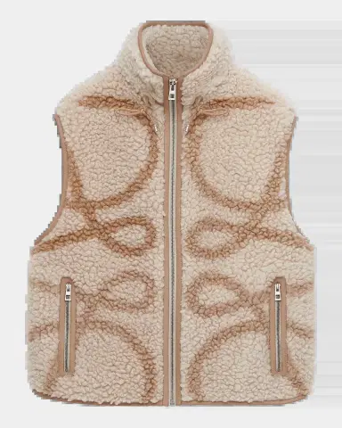 Loewe Men's Anagram Sherpa Vest | Thumbnail 2 Loewe Men's Anagram Sherpa Vest | Thumbnail 2